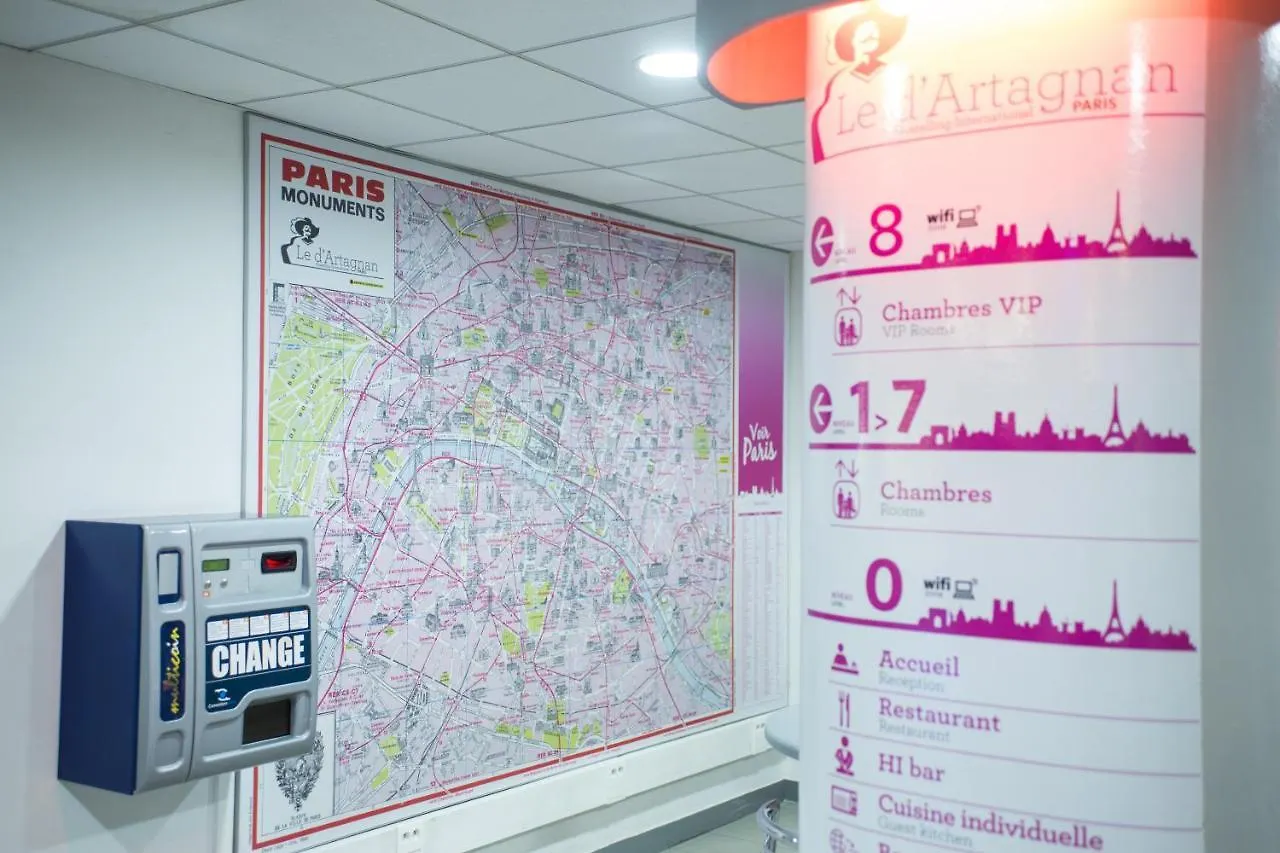 Auberge de Jeunesse HI Paris Le d'Artagnan
